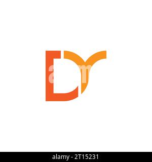DY Logo, DY Monogram, Initial DY Logo, Letter DY Logo, Icon, Vector Stock Vector