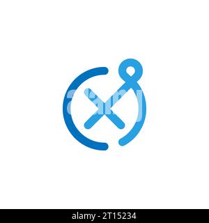 CX logo, CX monogram, initial CX logo, letter CX logo, icon, vector Stock Vector