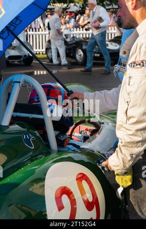 David Porter, Lotus-Climax 15, Sussex Trophy, 25 minutes of racing with ...