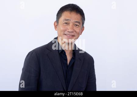 VENICE, ITALY - SEPTEMBER 02: Tony Leung Chiu-Wai attends the photo-call for the Golden Lion For Lifetime Achievement at the 80th Venice International Stock Photo