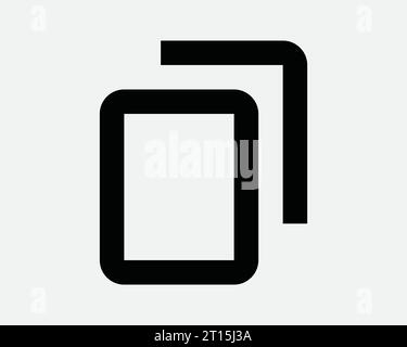 Document, paper, file copy paste text logo design. Drag and drop linear ...