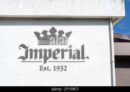 Imperial chocolate factory, Vila do Conde, Azurara, Portugal Stock Photo