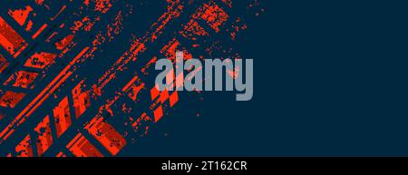 Racing speed background, vector illustration abstraction in car track Stock Vector