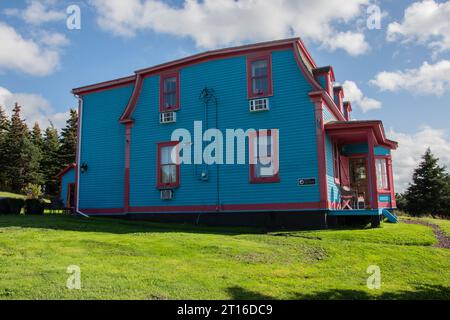 George House Heritage bed and breakfast in Dildo, Newfoundland & Labrador, Canada Stock Photo