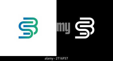 SB Logo, SB Monogram, Initial SB Logo, Letter SB Logo, Icon, Vector Stock Vector