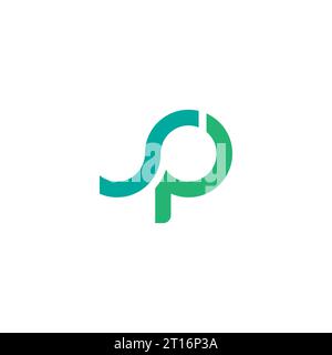 SP Logo, SP Monogram, Initial SP Logo, Letter SP Logo, Icon, Vector Stock Vector
