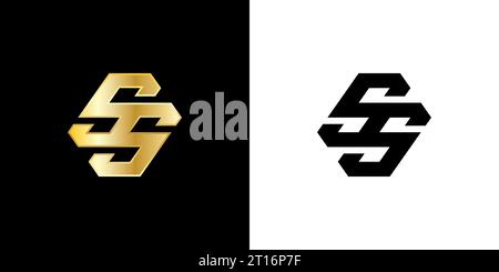 Letter SS logo design template. Editable, resizable, vector ...
