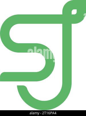 SJ logo, SJ Monogram, Initial SJ Logo, Letter SJ logo, Icon, Vector Stock Vector