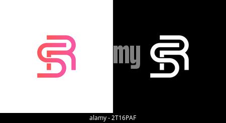 SR Logo, SR Monogram, Initial SR Logo, Letter SR Logo, Icon, Vector Stock Vector