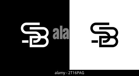 SB logo, SB Monogram, Initial SB Logo, Letter SB logo, Icon, Vector Stock Vector