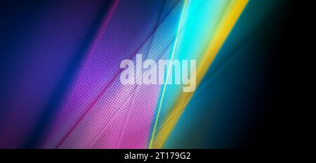 Colorful abstract shiny vector background with smooth blurred stripes Stock Vector