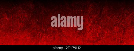Dark red grunge textural concrete wall background. Vector banner design Stock Vector