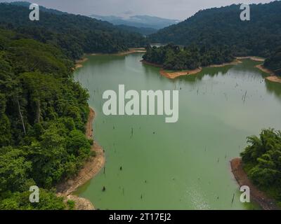 Arieal view of Royal Belum, Perak Malaysia Stock Photo