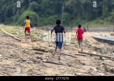 Royal Belum indigenous people Stock Photo