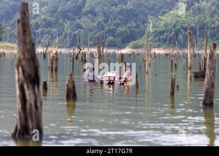 Royal Belum indigenous people Stock Photo