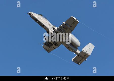 Fairchild Republic A10 Warthog of the USAF Stock Photo