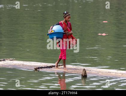 Royal Belum indigenous people Stock Photo