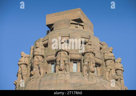 Völkerschlachtdenkmal, Leipzig, Sachsen, Deutschland Stock Photo