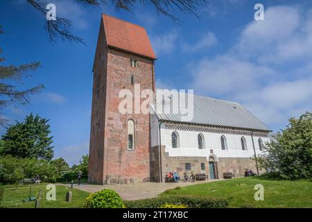 Kirche St. Severin, Munkmarscher Straße, Keitum, Sylt, Schleswig-Holstein, Deutschland Stock Photo