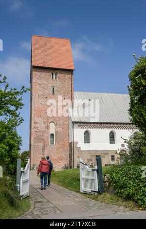 Kirche St. Severin, Munkmarscher Straße, Keitum, Sylt, Schleswig-Holstein, Deutschland Stock Photo