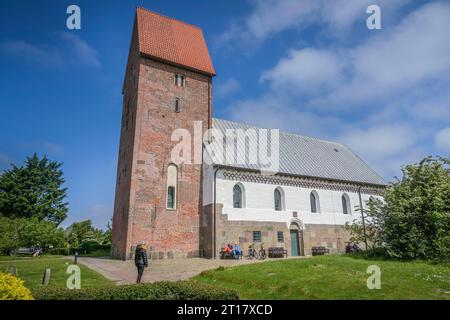 Kirche St. Severin, Munkmarscher Straße, Keitum, Sylt, Schleswig-Holstein, Deutschland Stock Photo