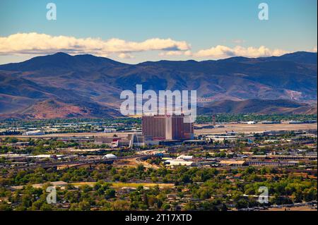 Sierra Resort Casino and Reno - Tahoe International Airport in Reno, Nevada Stock Photo