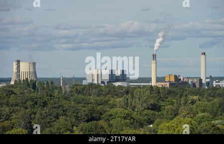 Vattenfall Kraftwerk Reuter, Grunewald, Charlottenburg-Wilmersdorf, Berlin, Deutschland Stock Photo