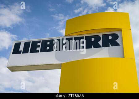 Liebherr, Europarc Dreilinden, Kleinmachnow, Brandenburg Stock Photo