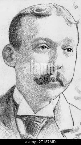 Arthur Albert Irwin (February 14, 1858 – July 16, 1921), nicknamed 'Doc', 'Sandy', 'Cutrate' or 'Foxy', Stock Photo