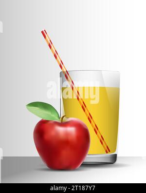 Healthy and tasty avocado smoothie in a glass transparent glass with a straw.  The glass is transparent with any background. Summer green fruit drink  Stock Vector Image & Art - Alamy