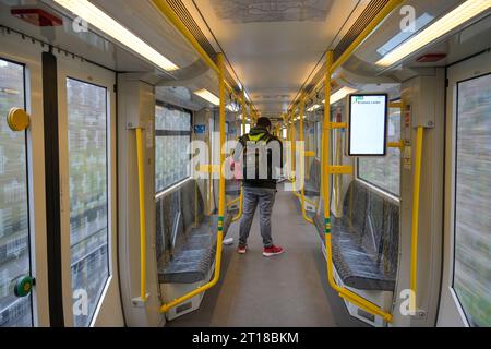 U3 U-Bahn, Berlin, Deutschland Stock Photo