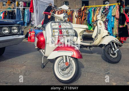 Vintage scooters from the 1960's, Classic Car Boot Sale 2024, Granary ...