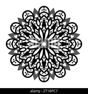 luxury new hand drawn luxury lotus flower mandala art style with ...
