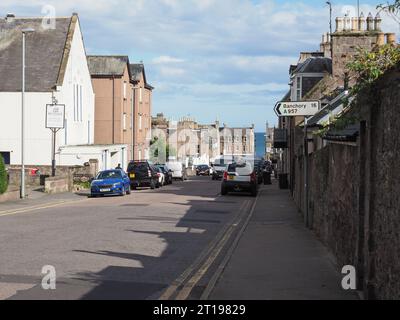 STONEHAVEN, UK - SEPTEMBER 14, 2023: View of the city of Stonehaven Stock Photo