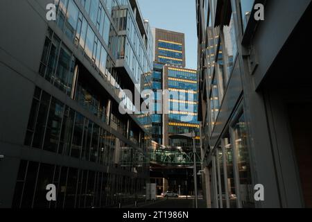 DUBLIN,IRELAND,October 12 2023: The EU headquarters of Google on Barrow Street Stock Photo