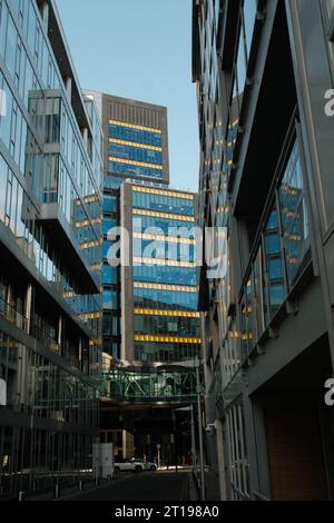 DUBLIN,IRELAND,October 12 2023: The EU headquarters of Google on Barrow Street Stock Photo