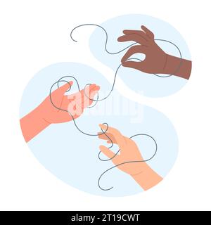 LGBT love hand sign, finger heart vector drawing Stock Vector Image ...