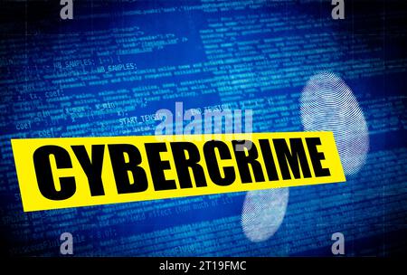 cybercrime concept Stock Photo