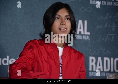 October 10, 2023, Mexico City, Mexico: Danilo Guardiola  attend the press conference of the film ‘Radical’ at St Regis Hotel. on October 10, 2023 in Mexico City, Mexico. (Photo by Eyepix/ Eyepix Group) (Photo by Eyepix/Sipa USA) Stock Photo