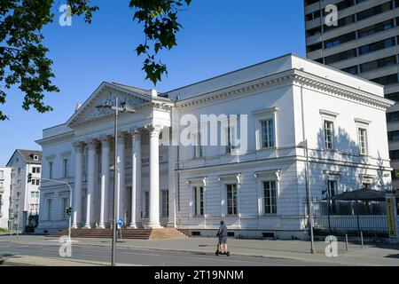 Literaturhaus Frankfurt, Gebäude Alte Stadtbibliothek, Schöne Aussicht, Frankfurt am Main, Hessen, Deutschland Stock Photo