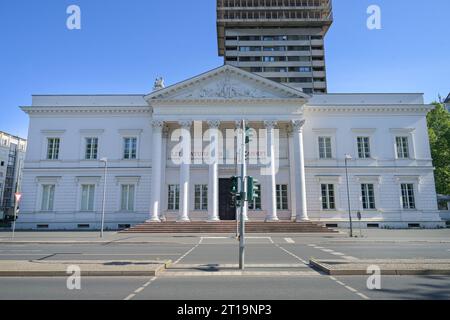 Literaturhaus Frankfurt, Gebäude Alte Stadtbibliothek, Schöne Aussicht, Frankfurt am Main, Hessen, Deutschland Stock Photo