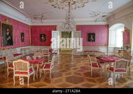 Ein Wohnraum des Grafen, Schloss Weikersheim, Baden-Württemberg, Deutschland Stock Photo