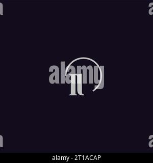 IL initials logo monogram design ideas Stock Vector