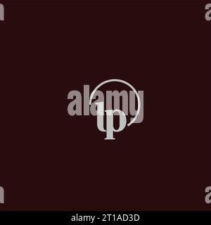 LP initials logo monogram design ideas Stock Vector