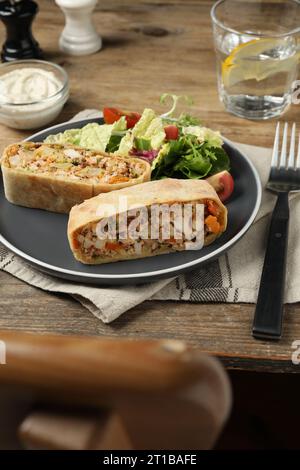 Pieces Of Vegetables On A Fork. Salad On A Fork Stock Photo - Alamy