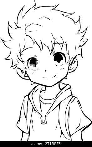 Cute Anime Boy Drawing For Beginners 