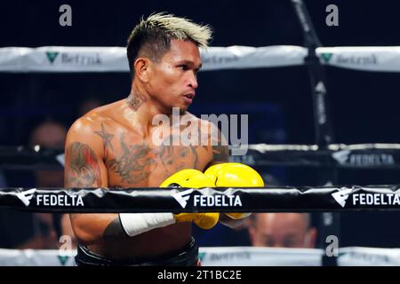 Ariake Arena Tokyo, Japan. 12th Oct, 2023. John Riel Casimero, OCTOBER 12, 2023 - Boxing : 10R Super Bantamweight bout at Ariake Arena Tokyo, Japan. Credit: Naoki Nishimura/AFLO SPORT/Alamy Live News Stock Photo