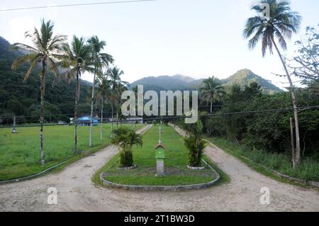 Rio de Janeiro, May 23, 2023.Vila de Dois Rios, located on Dois Rios beach on Ilha Grande. Stock Photo