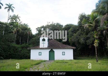 Rio de Janeiro, May 23, 2023.Vila de Dois Rios, located on Dois Rios beach on Ilha Grande. Stock Photo