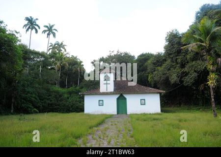 Rio de Janeiro, May 23, 2023.Vila de Dois Rios, located on Dois Rios beach on Ilha Grande. Stock Photo